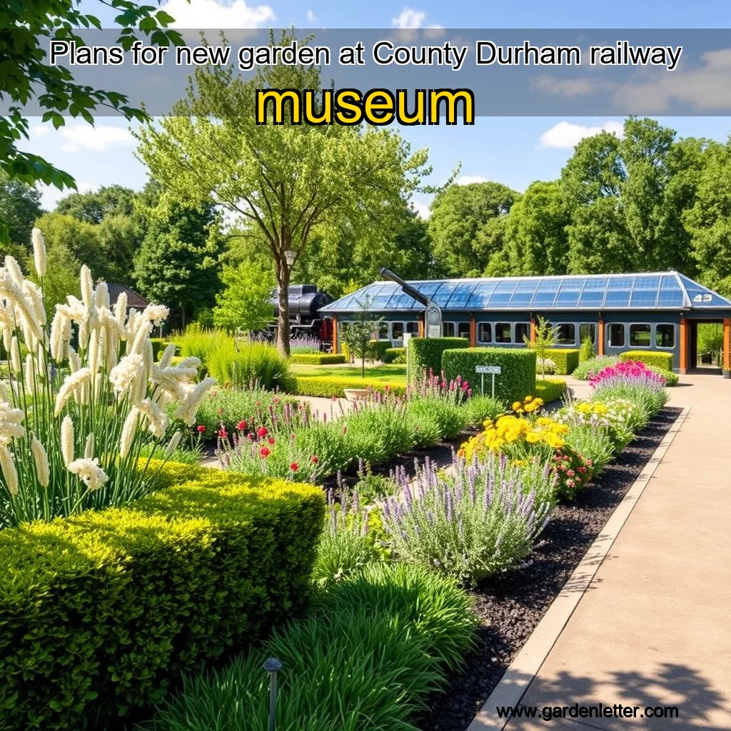 You are currently viewing Plans for new garden at County Durham railway museum