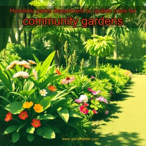 Read more about the article Honolulu parks department to update rules for community gardens