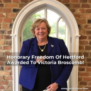 Read more about the article Honorary Freedom Of Hertford Awarded To Victoria Broscomb!