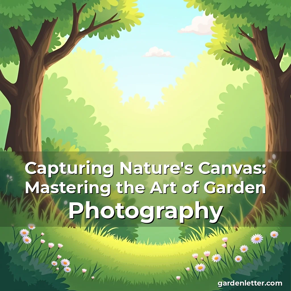 Read more about the article Capturing Nature’s Canvas: Mastering the Art of Garden Photography