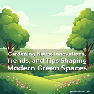Read more about the article Gardening News: Innovations, Trends, and Tips Shaping Modern Green Spaces