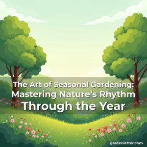 Read more about the article The Art of Seasonal Gardening: Mastering Nature’s Rhythm Through the Year