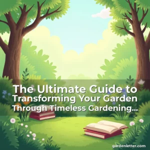 Read more about the article The Ultimate Guide to Transforming Your Garden Through Timeless Gardening Books