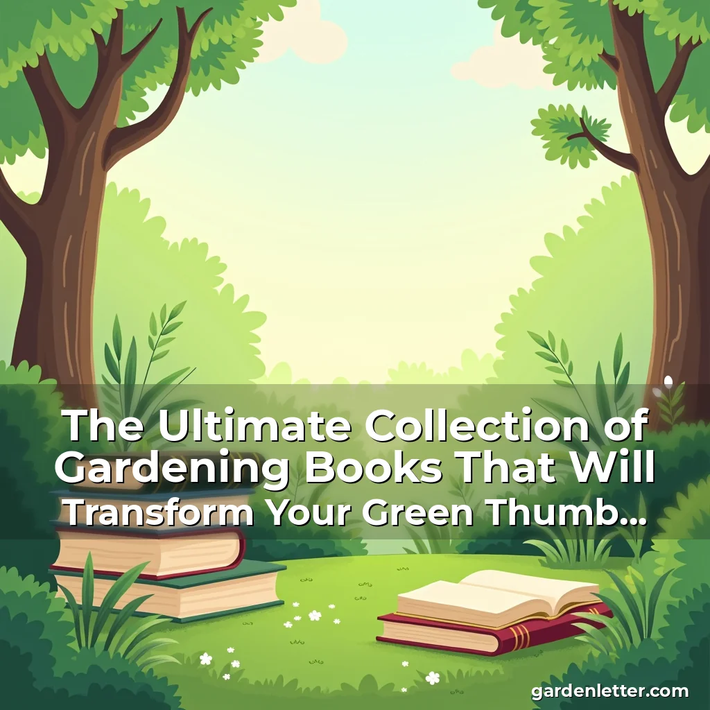 Read more about the article The Ultimate Collection of Gardening Books That Will Transform Your Green Thumb Journey