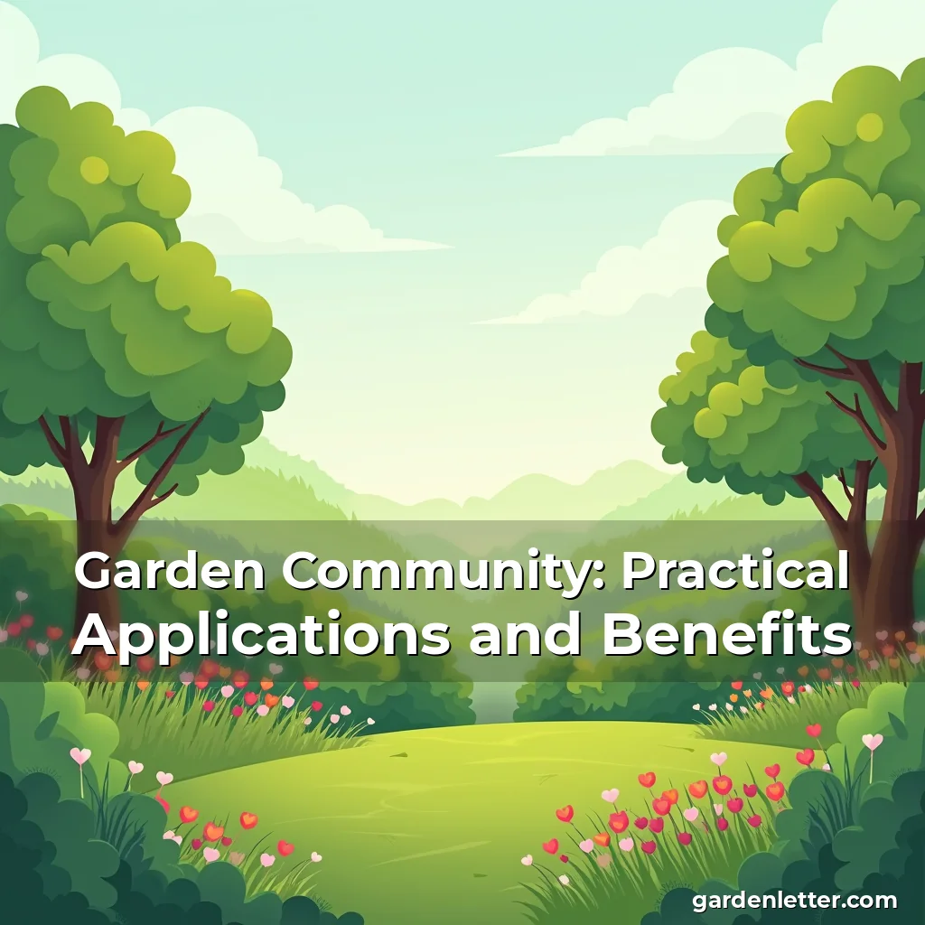 Read more about the article Garden Community: Practical Applications and Benefits