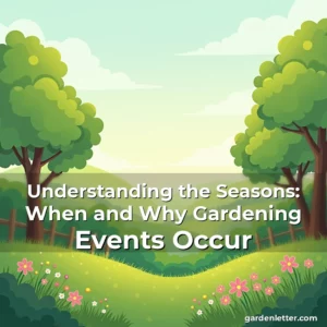 Read more about the article Understanding the Seasons: When and Why Gardening Events Occur