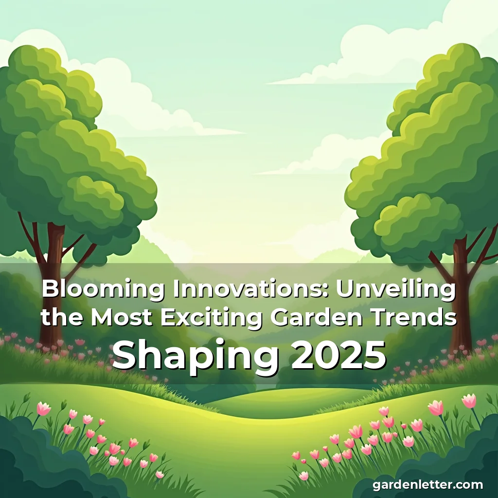 Read more about the article Blooming Innovations: Unveiling the Most Exciting Garden Trends Shaping 2025